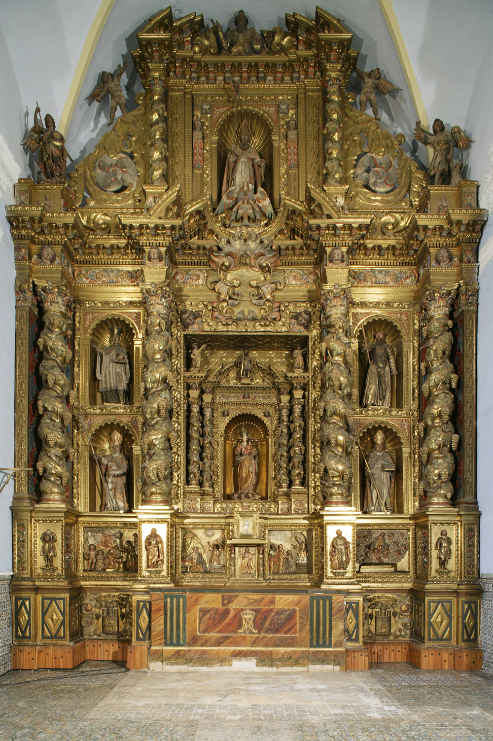 ERMITA DE LA VIRGEN DEL RIO: RETABLO MAYOR