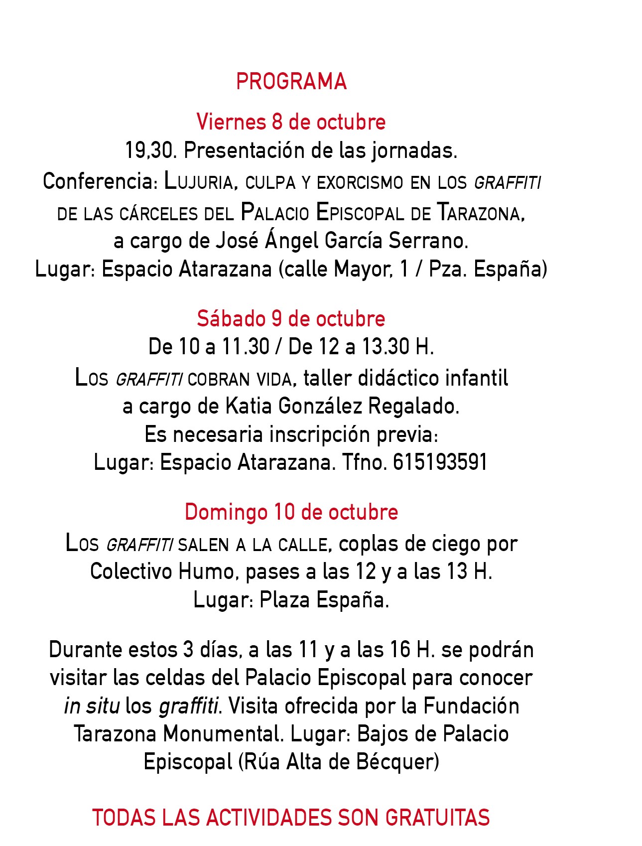 Patrimonio a escena tarazona