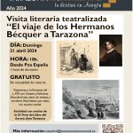 Visita Literaria Teatralizada “El Viaje de los Hermanos Bécquer a Tarazona”
