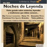 Visita temática Noches de Leyenda. 1 noviembre 2024