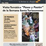 Visita temática “Pasos y Pasión” de la Semana Santa Turiasonense. 20 marzo 2026